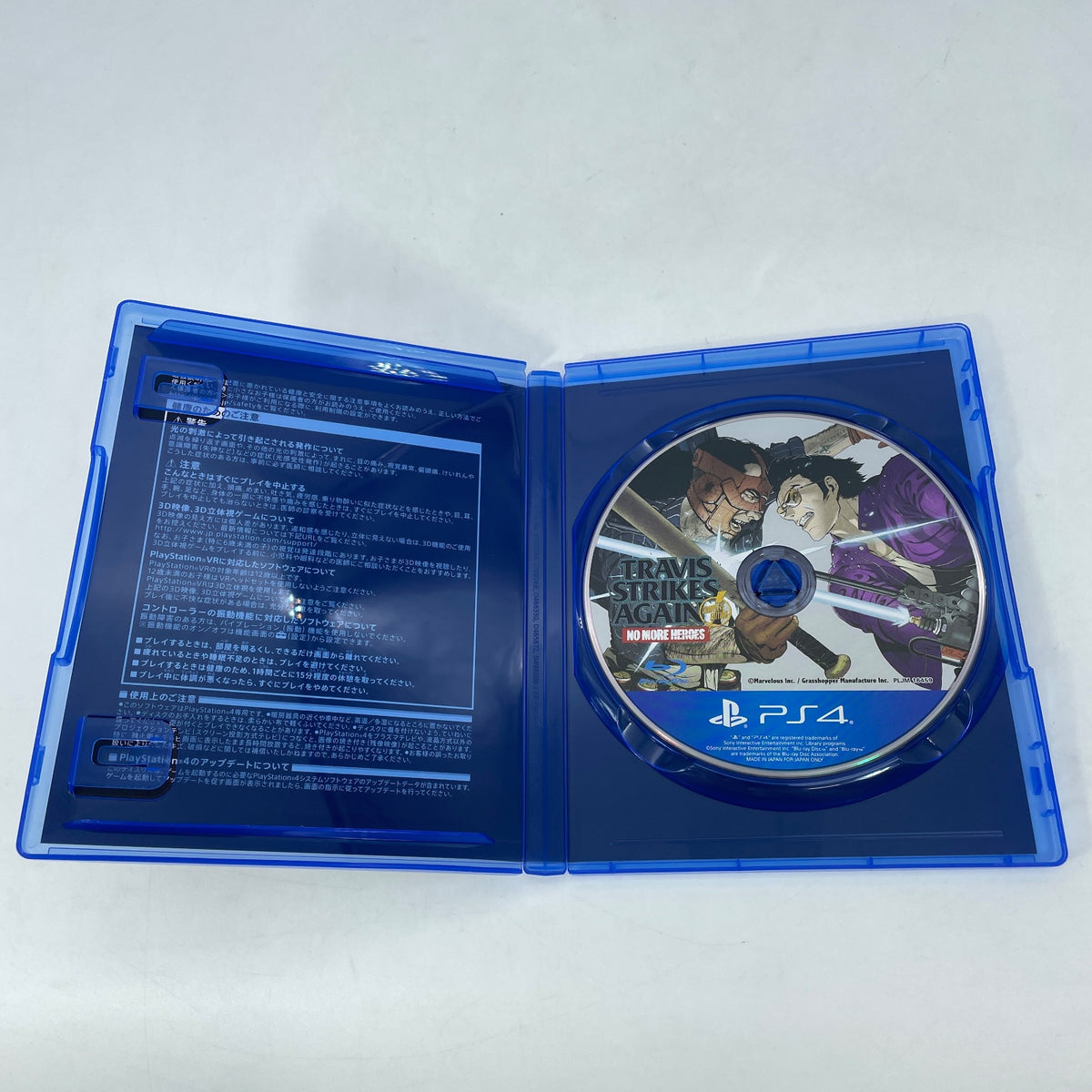PS4 MARVELOUS TRAVIS STRIKES AGAIN NO MORE HEROES PlayStation 4 Japan Import