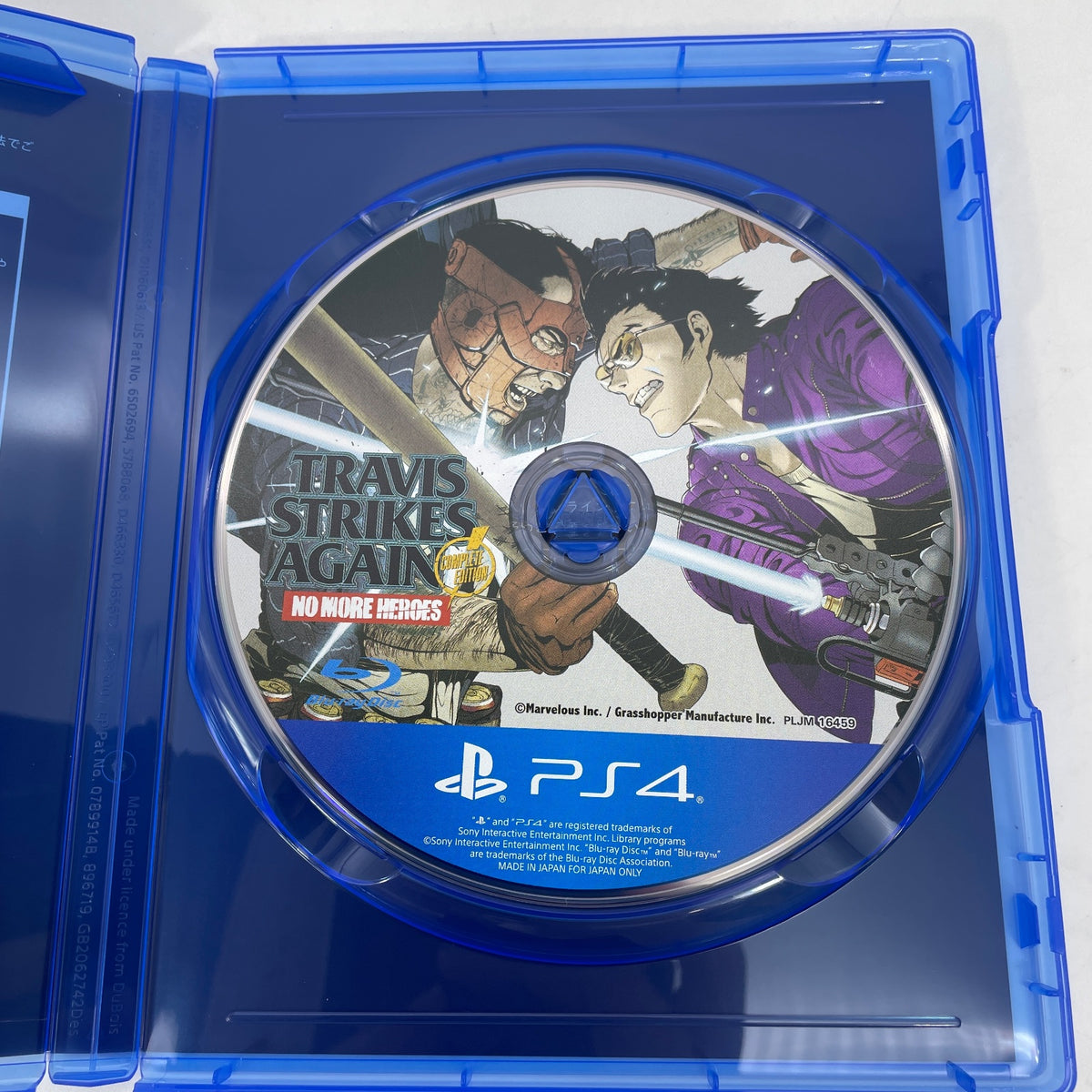 PS4 MARVELOUS TRAVIS STRIKES AGAIN NO MORE HEROES PlayStation 4 Japan Import