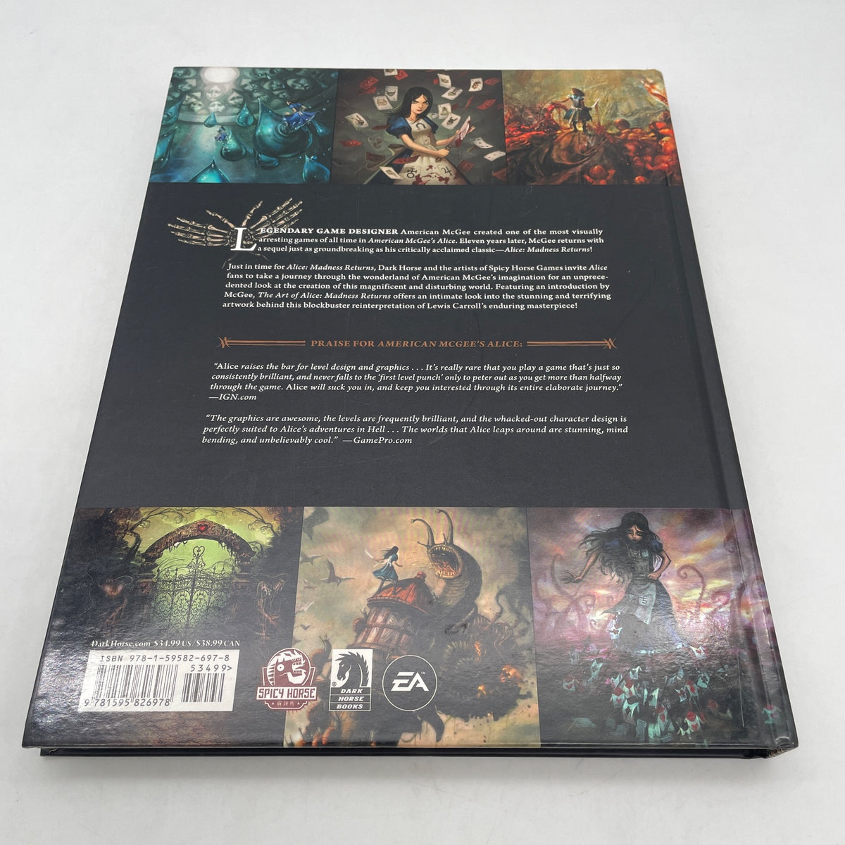 THE ART OF Alice Madness Returns Art Book English Edition Illustrations