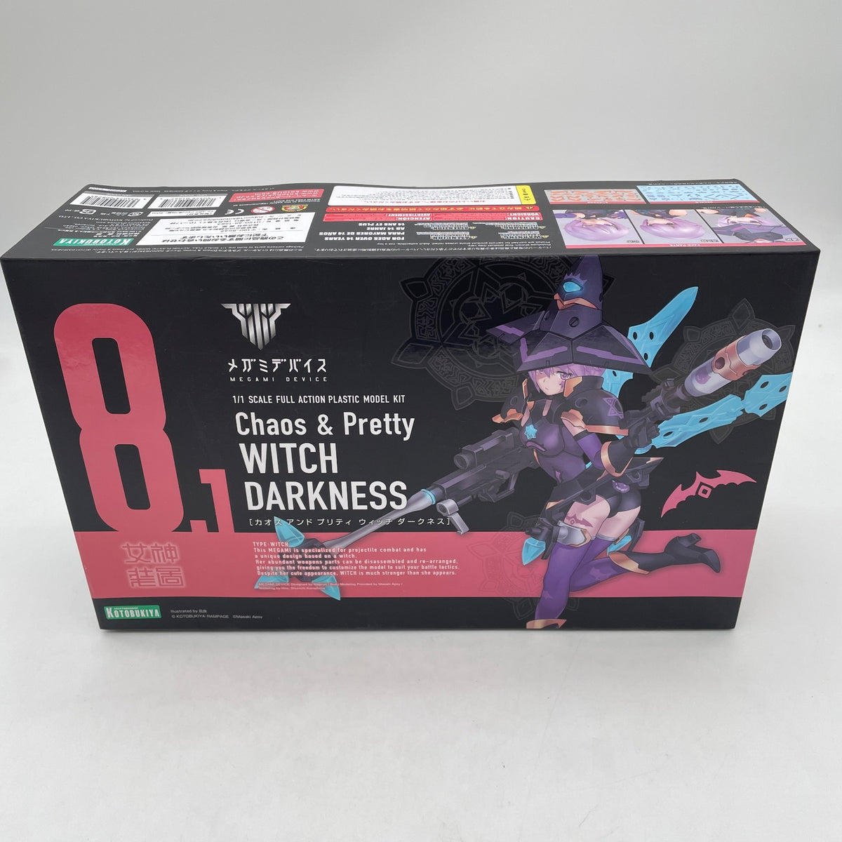 Megami Device Chaos & Pretty Witch DARKNESS Plastic Model KOTOBUKIYA Japan