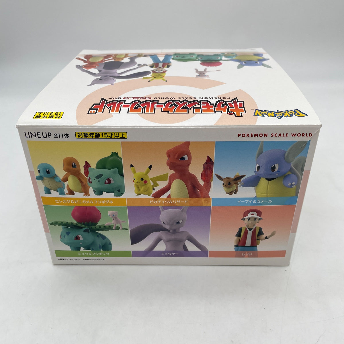 Pokemon Scale World Figure Kanto Region Complete set 1/20 Bandai Japan Import
