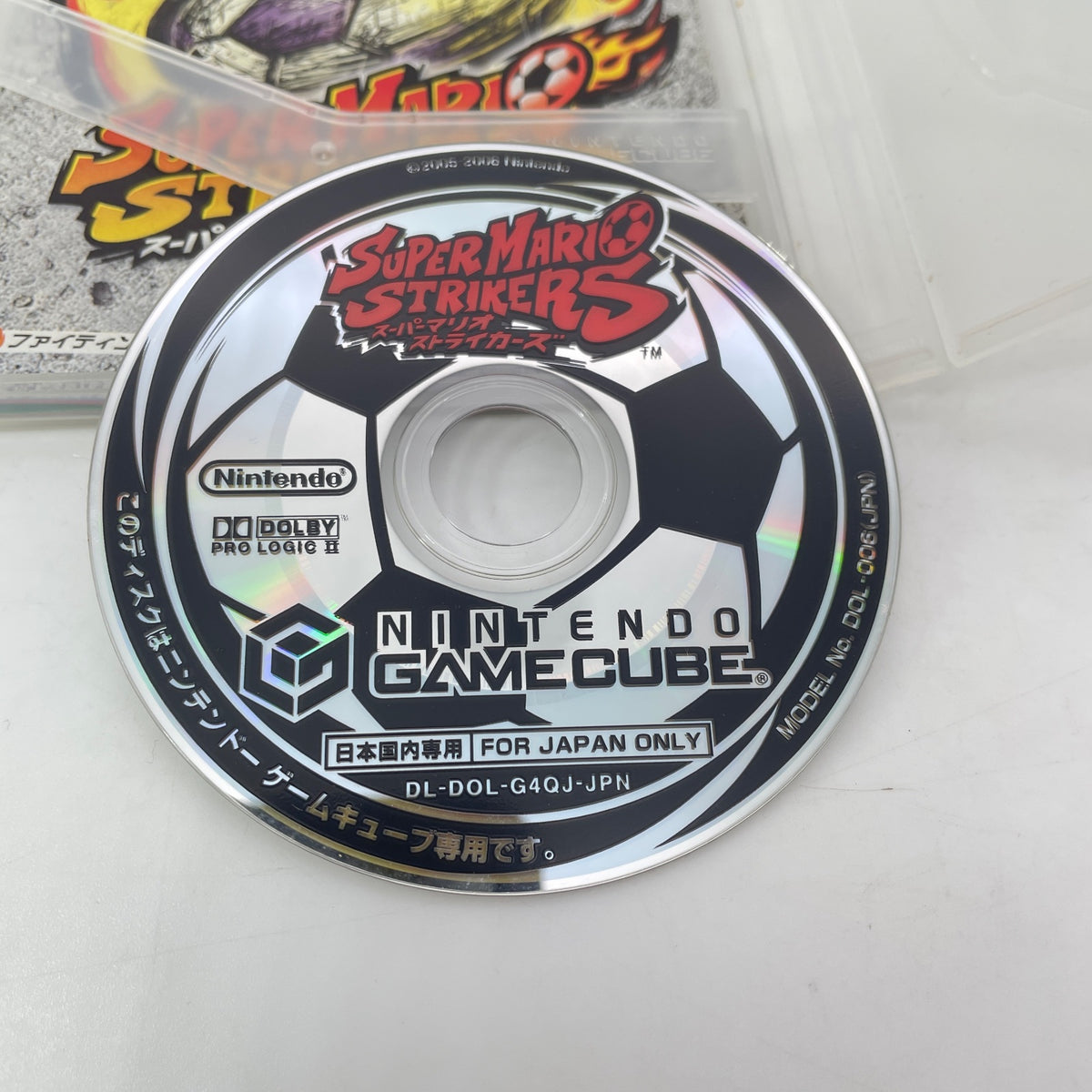Gamecube Super Mario Strikers GC Nintendo Japan Import