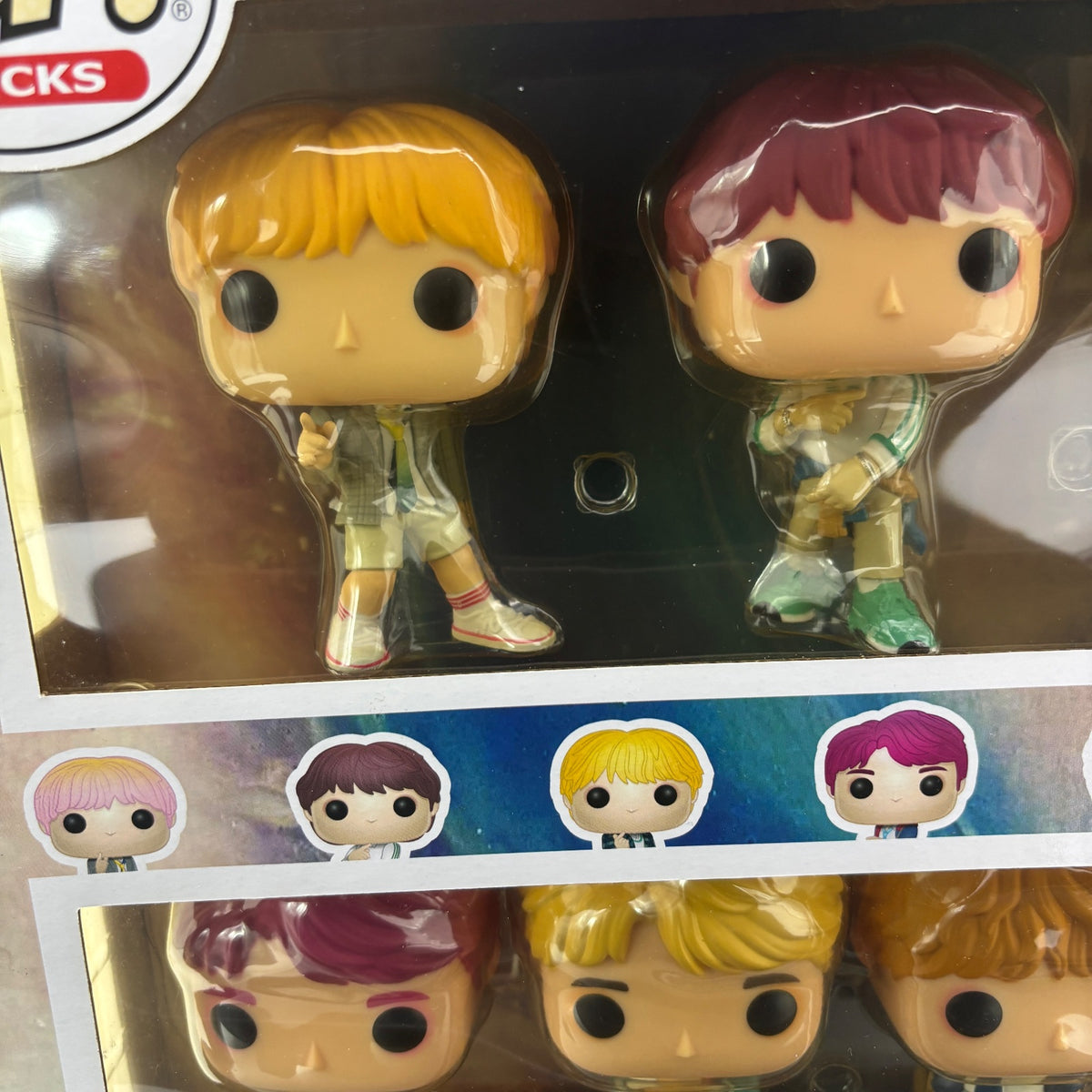 BTS Funko POP ROCKS 7 Pack Figure KPOP Toy V JIN JUNG KOOK RM JIMIN SUGA J-HOPE