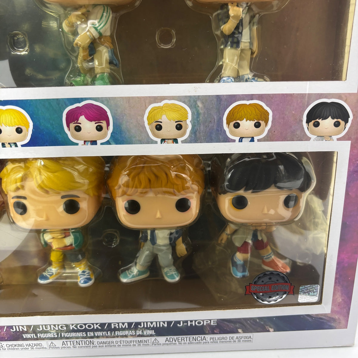 BTS Funko POP ROCKS 7 Pack Figure KPOP Toy V JIN JUNG KOOK RM JIMIN SUGA J-HOPE