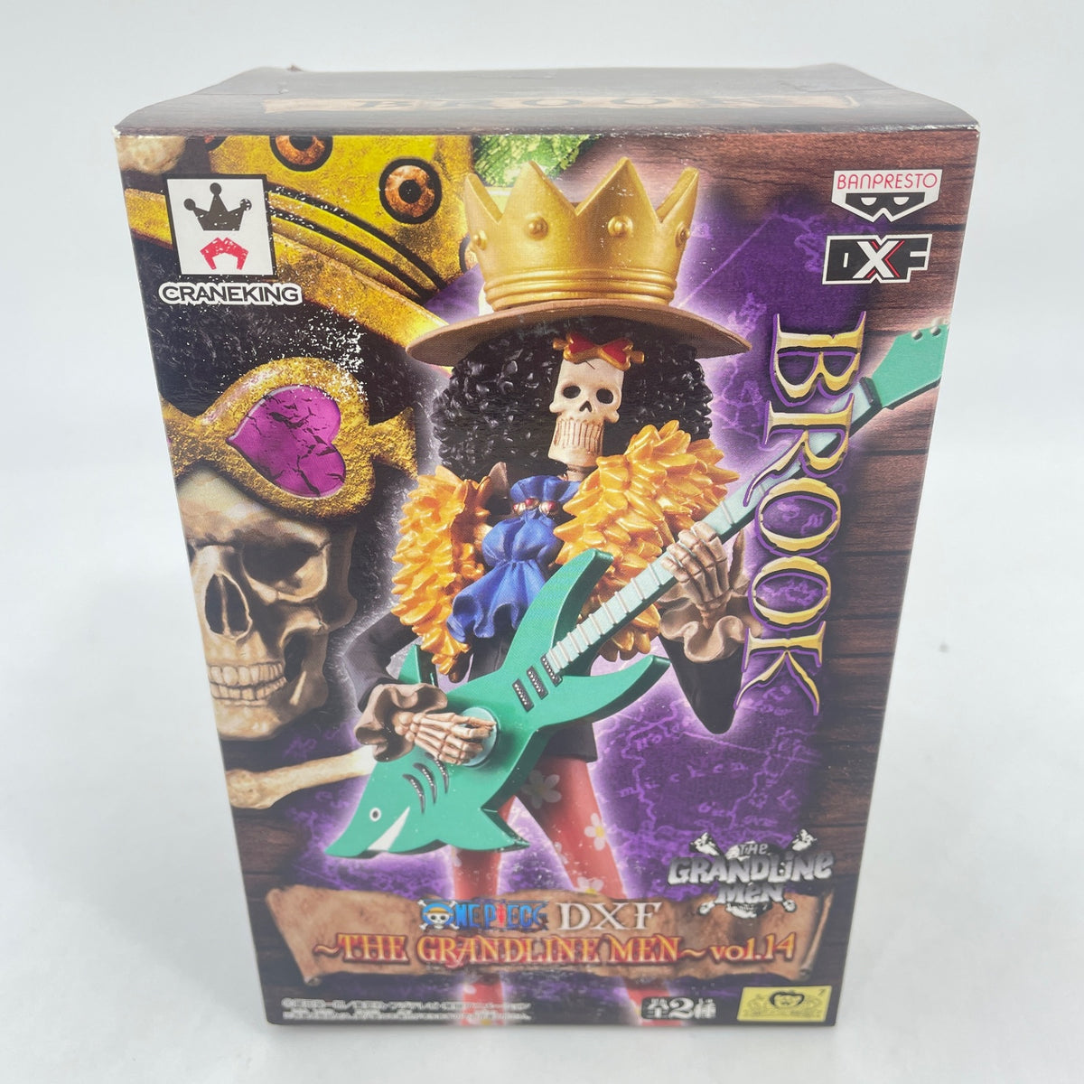 Banpresto One Piece 8.2' Brook DXF Figure The Grandline Men Volume 14 jp