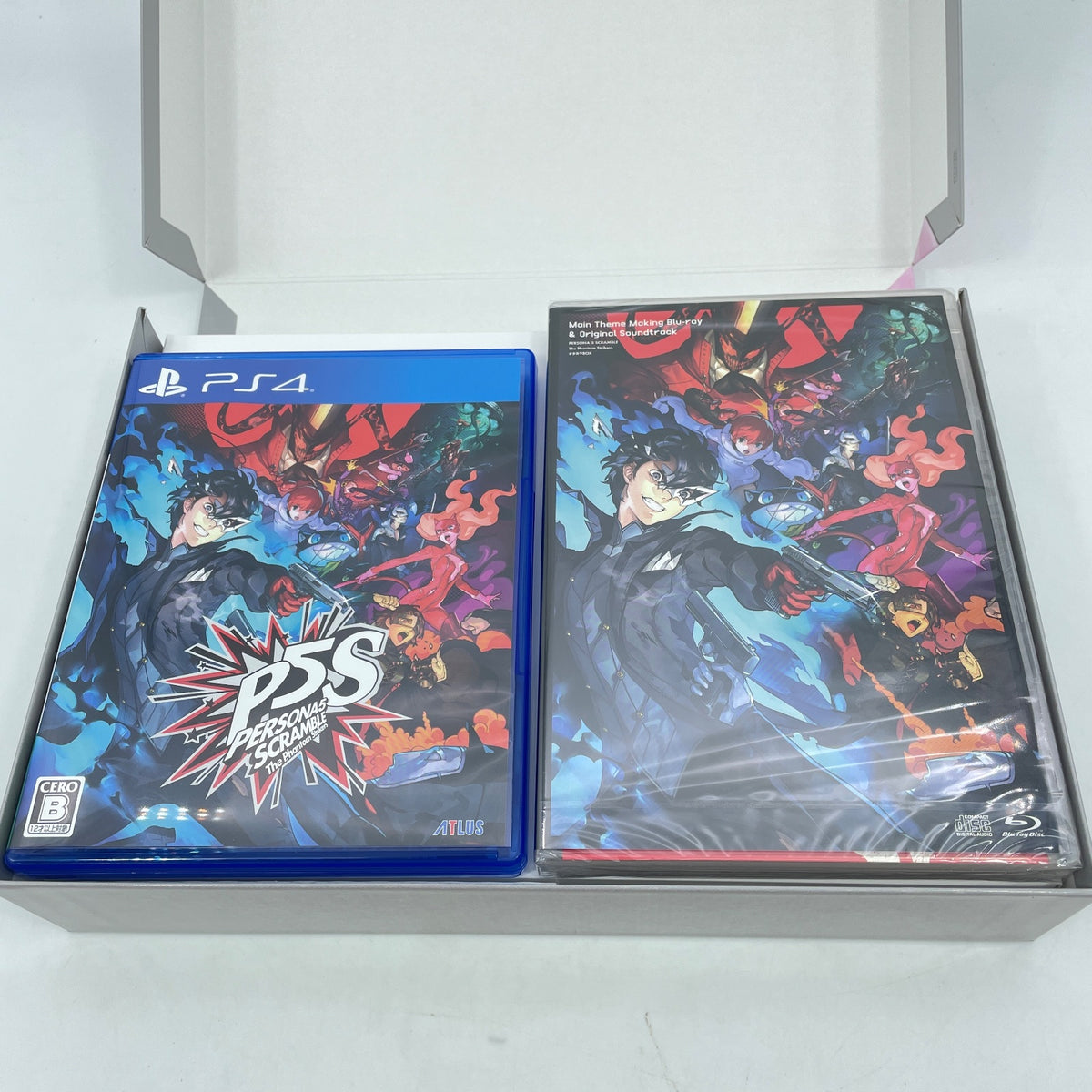 PS4 Persona 5 Scramble The Phantom Striker's Otakara BOX Limited Edition P5