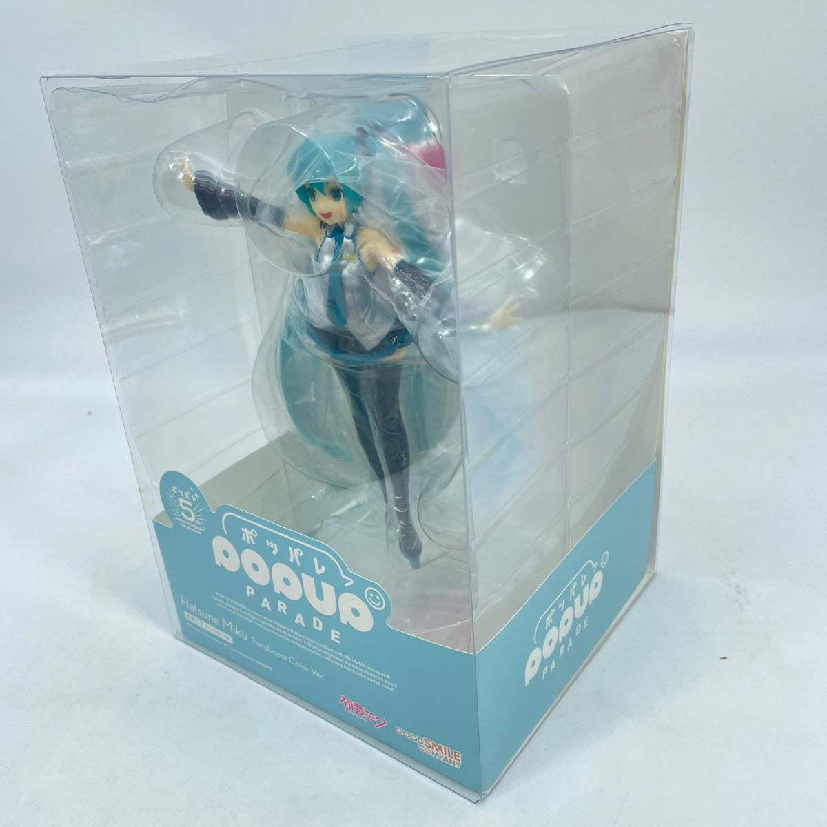 POP UP PARADE Hatsune Miku Clear Color Ver. Character Vocal Series 01