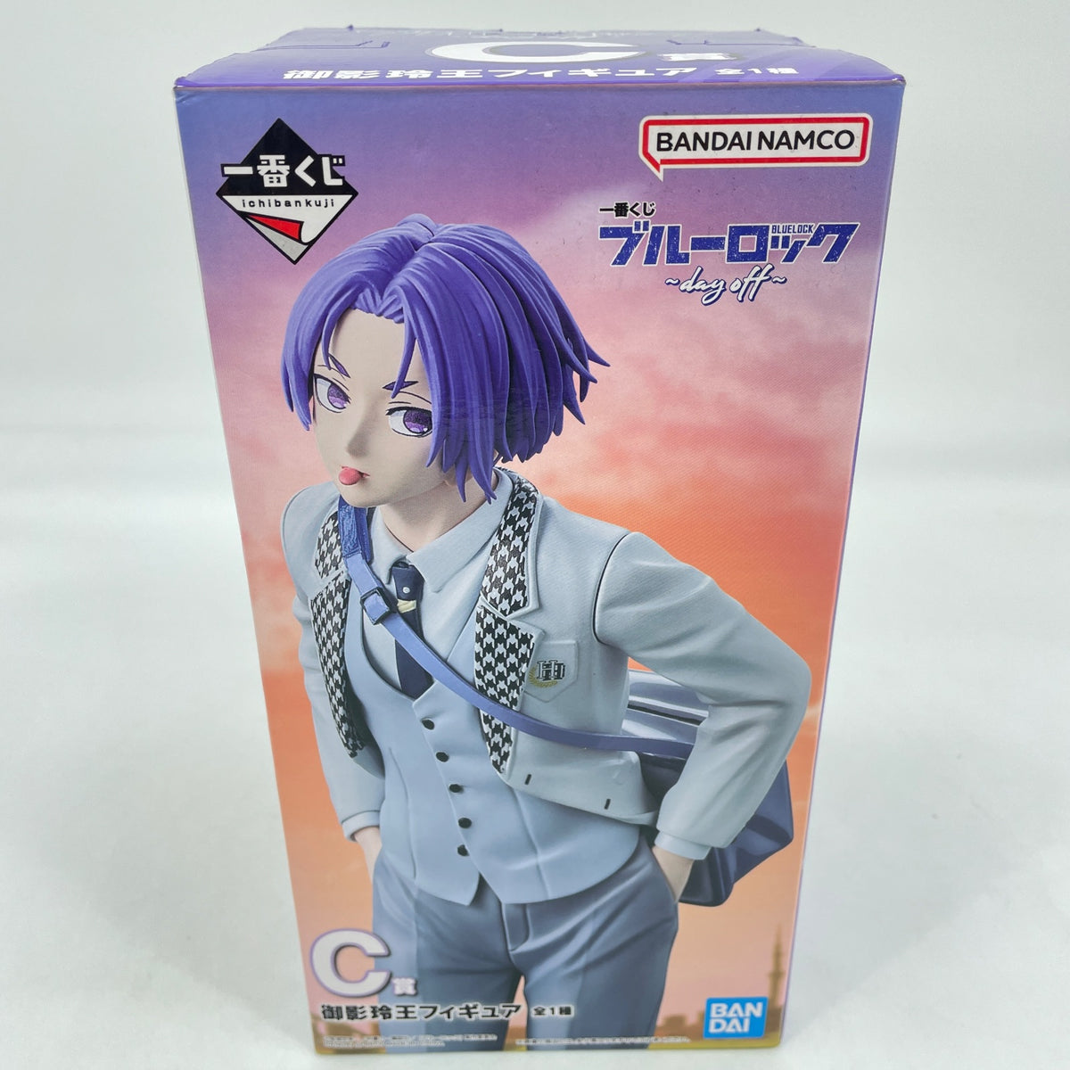 BANDAI Ichiban Kuji Blue Lock day off C Prize Reo Mikage Figure JP w/Box