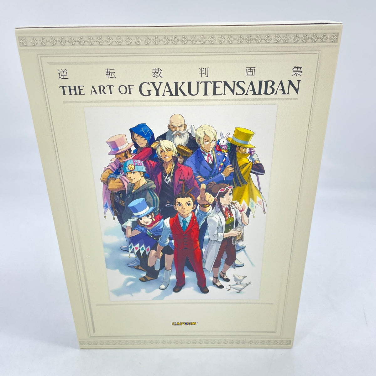 The ART OF GYAKUTENSAIBAN Ace Attorney illustration Capcom Official Books