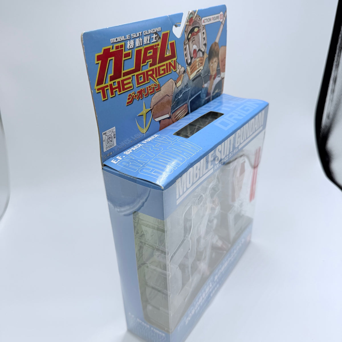 The Origin RX-78-02 Gundam Action Figure Mobile Suit Gundam Japan BANDAI