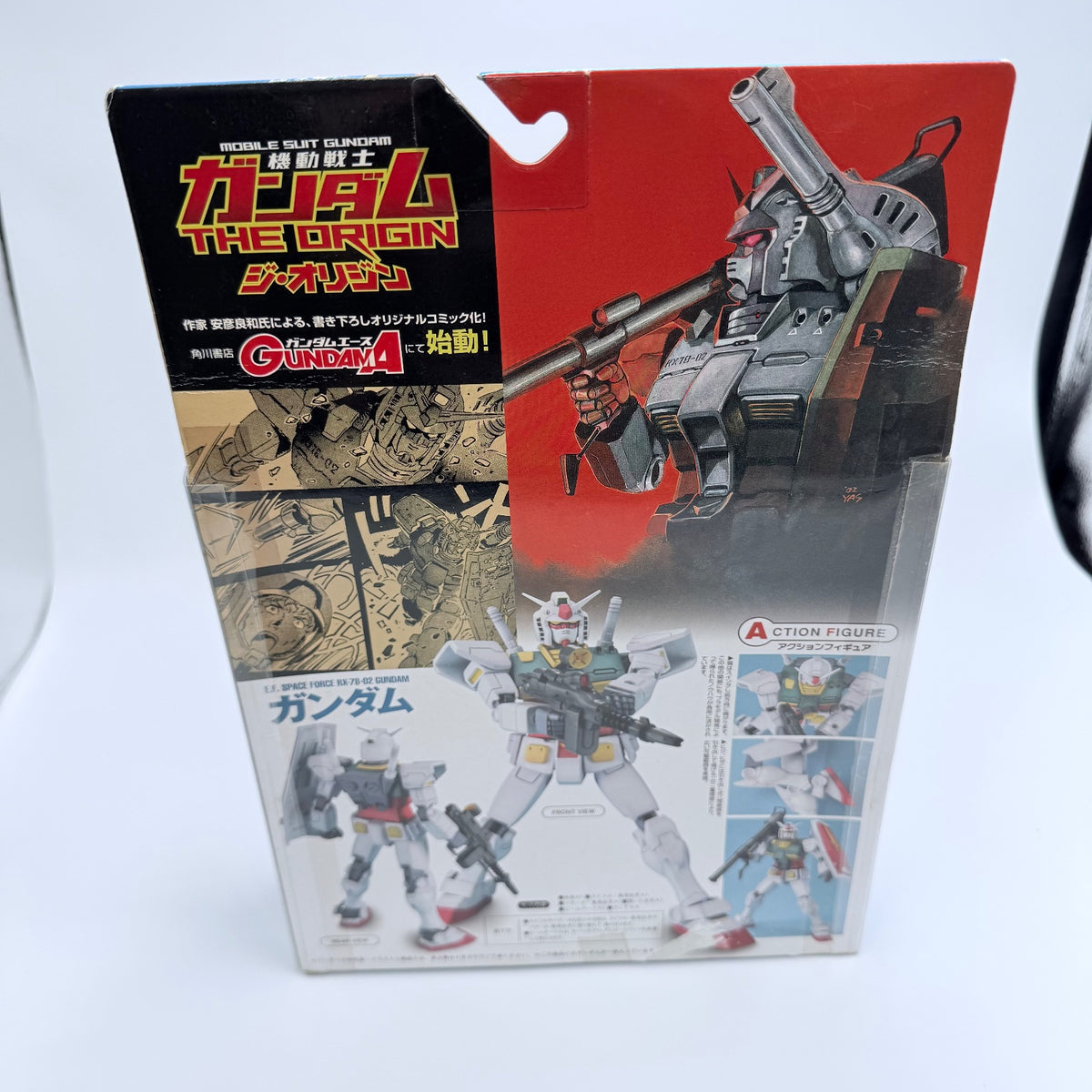 The Origin RX-78-02 Gundam Action Figure Mobile Suit Gundam Japan BANDAI