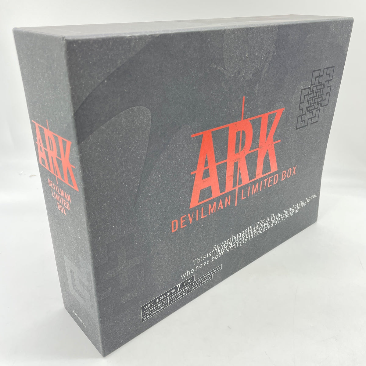 DEVILMAN LIMITED BOX ARK Art Book Complete Set Japan GO NAGAI