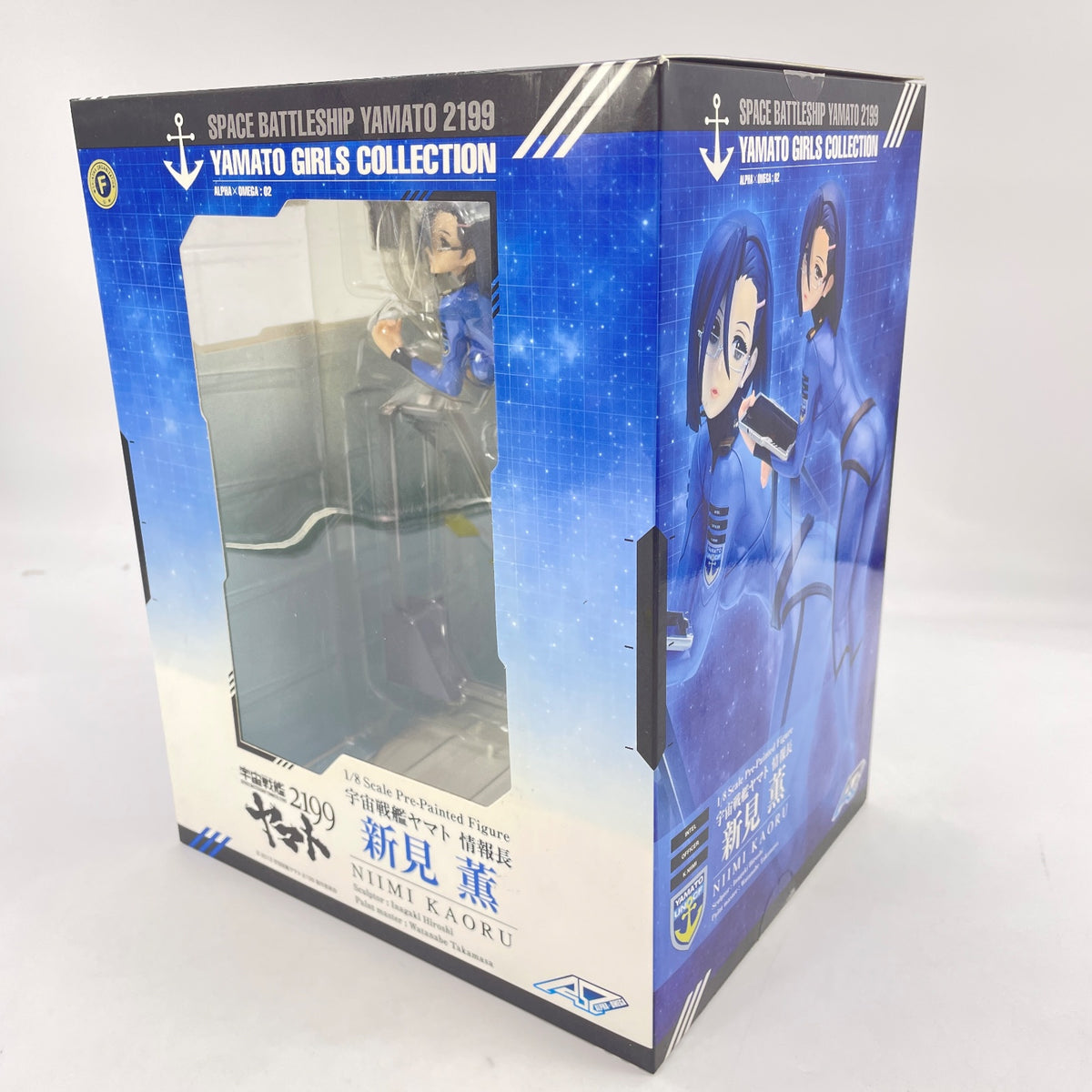 Girls Collection Kaoru Niimi 1/8 Figure Space Battleship Yamato 2199 Alpha Omega