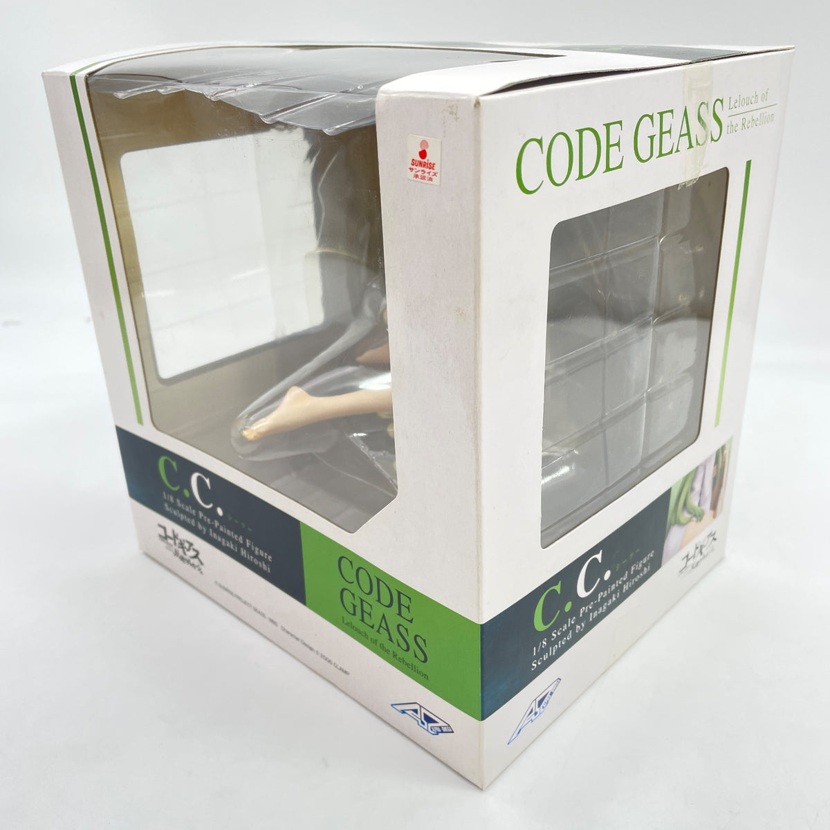 Code Geass Lelouch of the Rebellion C.C.1/8 PVC Figure Alpha Omega Japan Import
