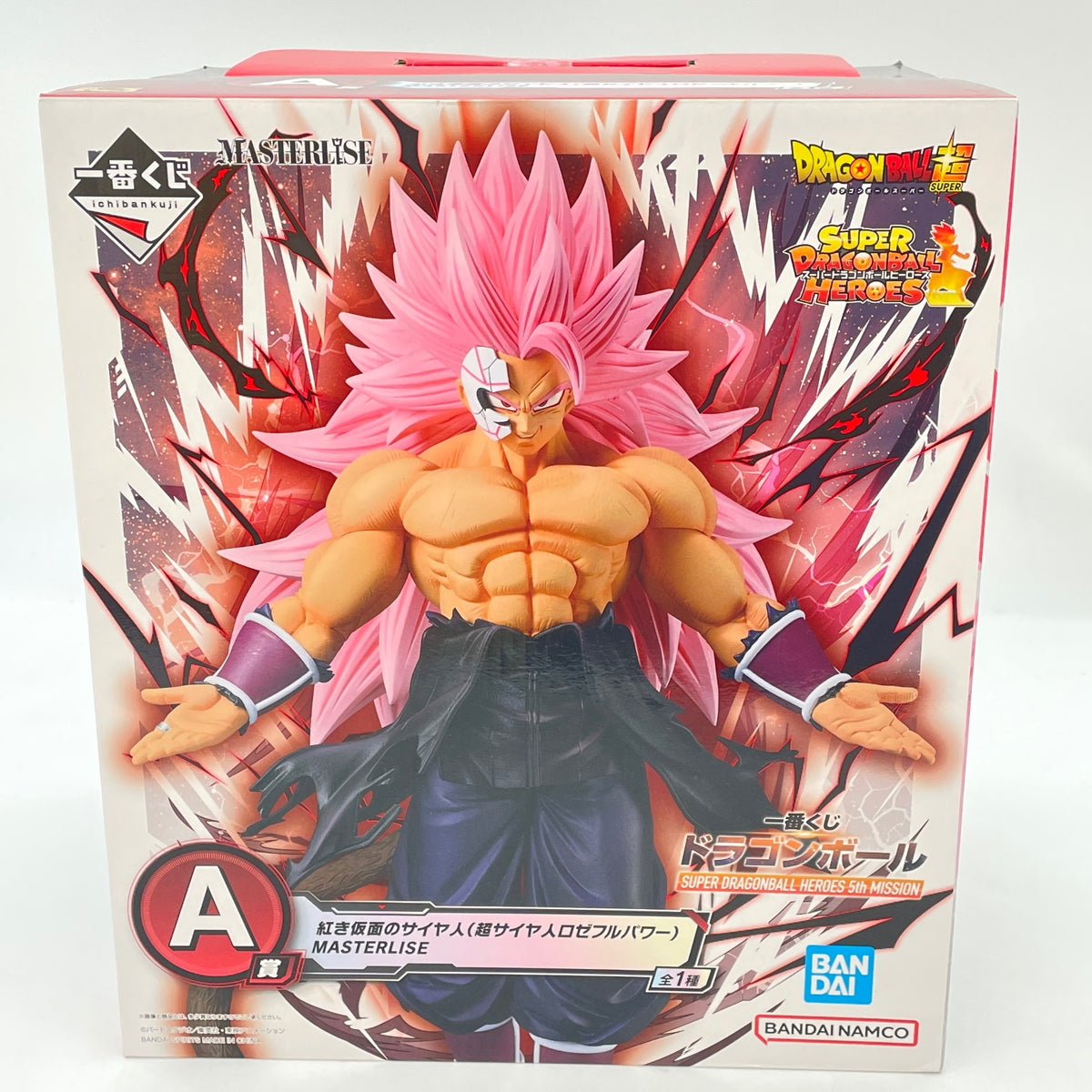 SUPER DRAGON BALL HEROES 5th MISSION Masked Saiyan rose Figure Ichiban Kuji A