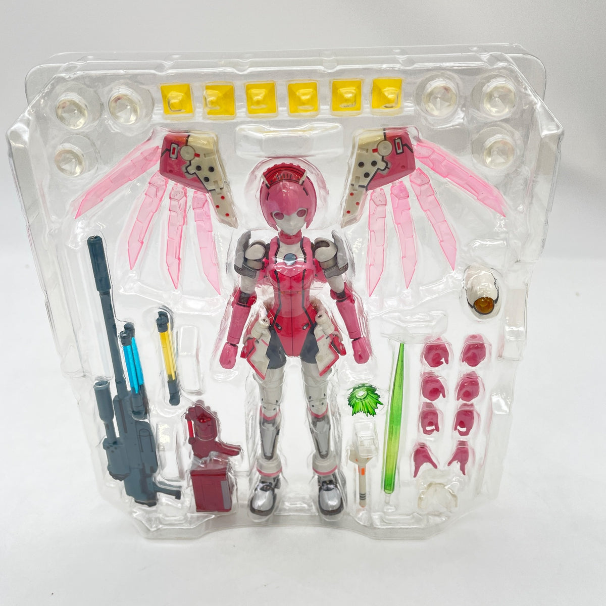 Chogokin Phantasy Star Online Racaseal Figure PVC 155 mm PSO Bandai Japan
