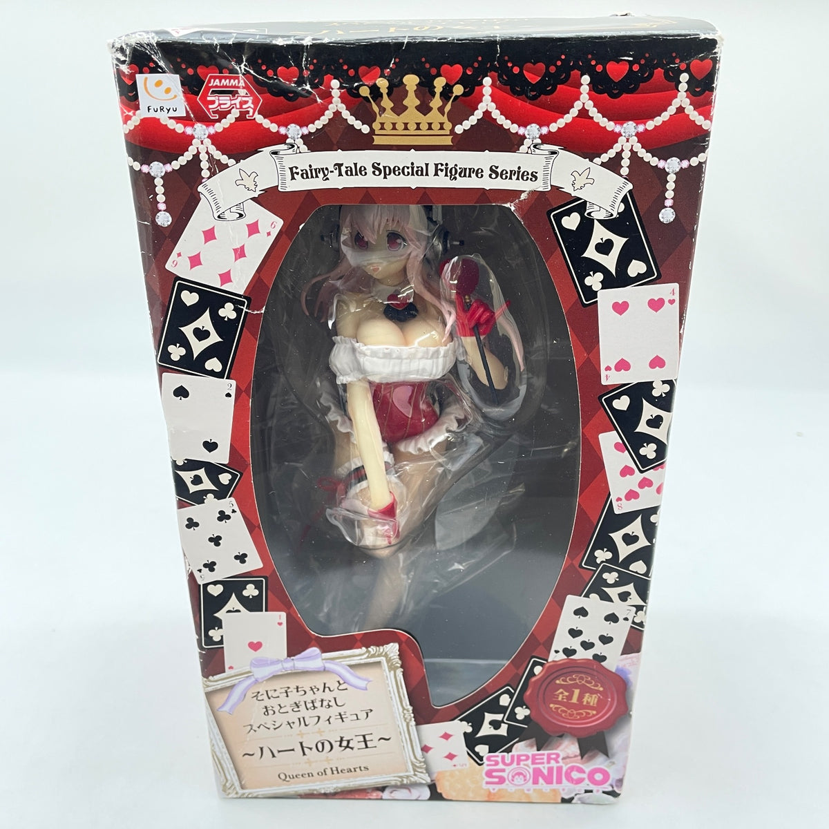Super Sonico Fairy Tale Special Figure Queen of Hearts Series FuRyu From Japan