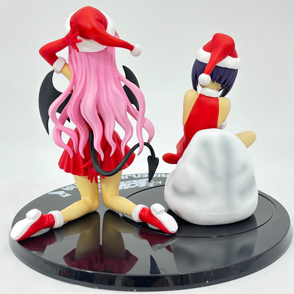 To Love-Ru Haruna & Lala Mini Skirt Santa ver. Figure Shueisha Solid Selection