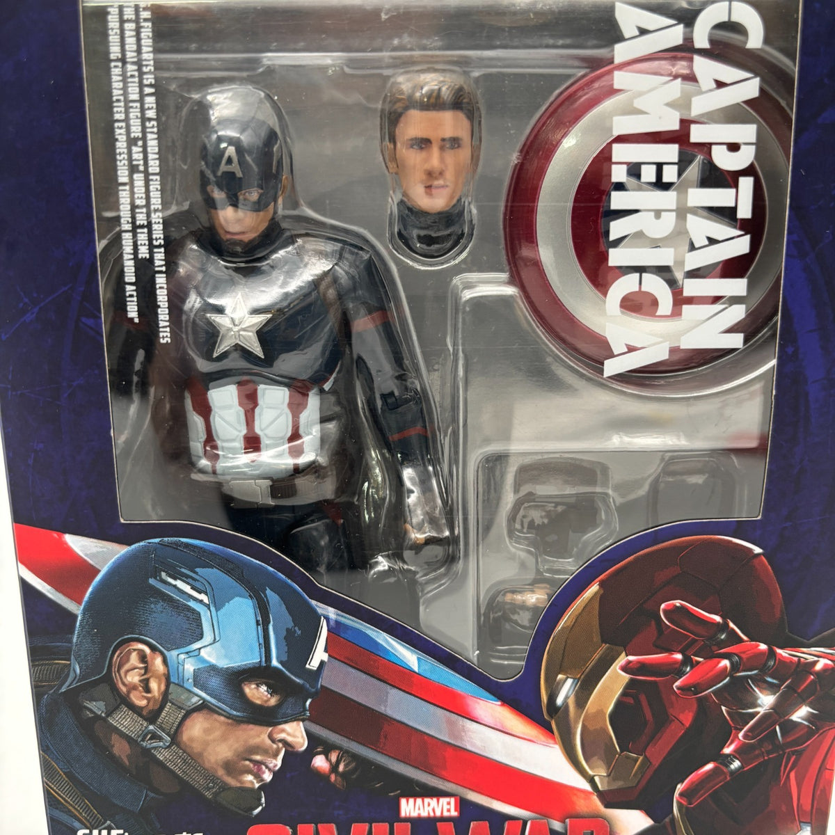 S.H.Figuarts Figure Captain America Civil War Bandai