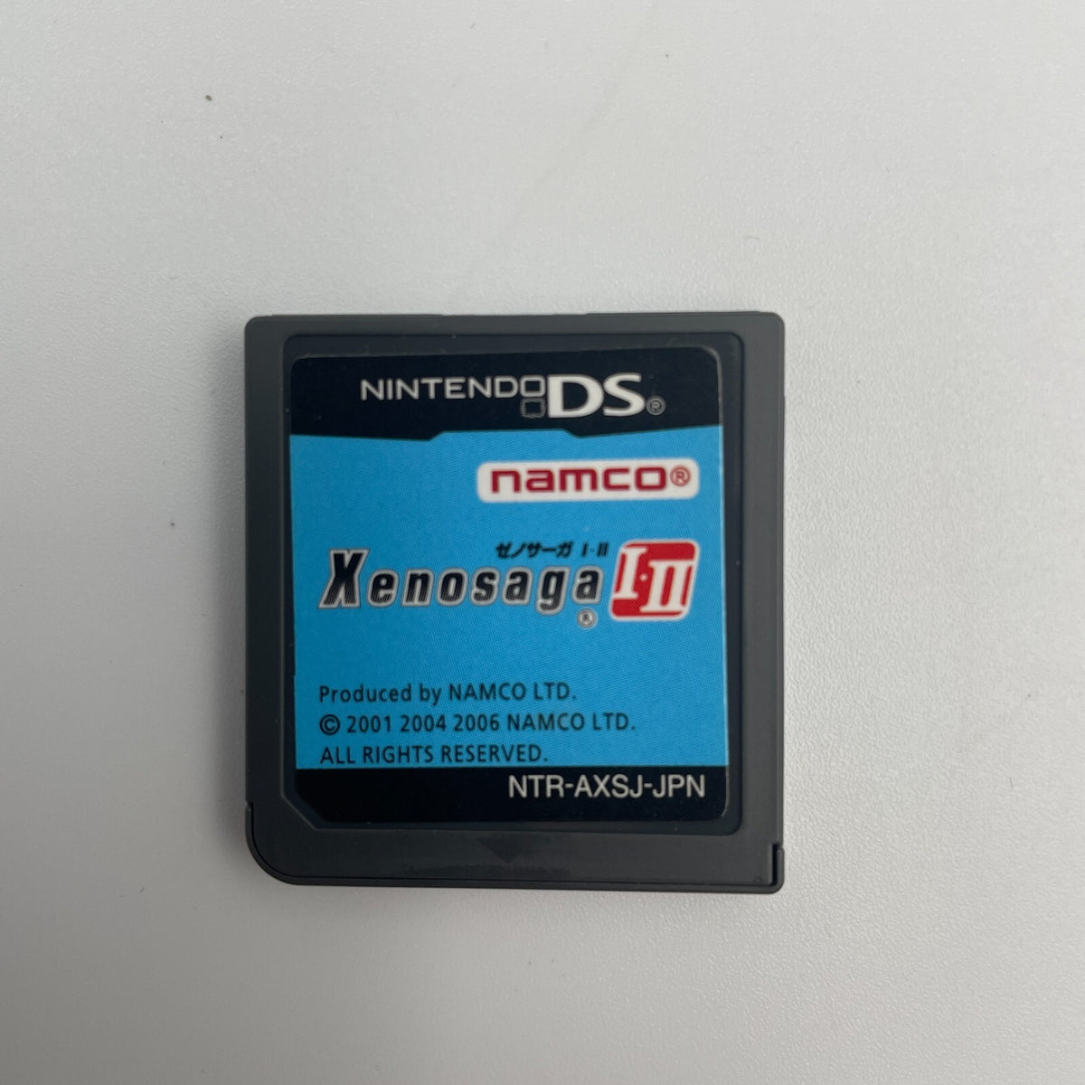 Nintendo DS Xenosaga I II 1 2 Namco Japan Import