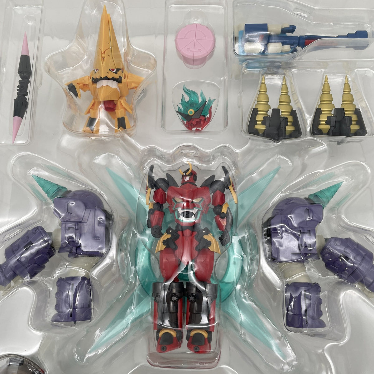 Gurren Lagann THE GATTAI Infinite Combining Gurren Dan Lagann Figure Japan Toy
