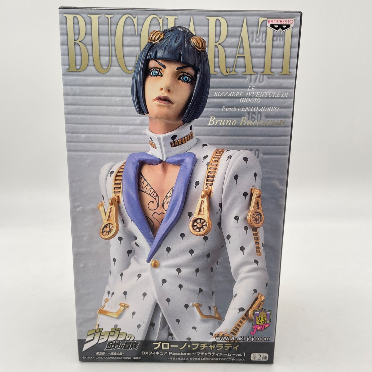 JoJo's Bizarre Adventure DX Figure Passione Team Bucciarati Vol.1 Black Japan