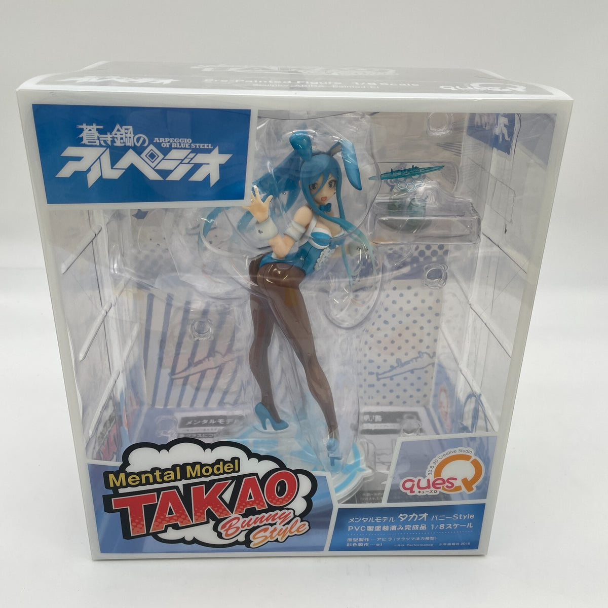 Mental Model Takao Bunny Style 1/8 Scale PVC Figure Arpeggio of Blue Steel quesQ