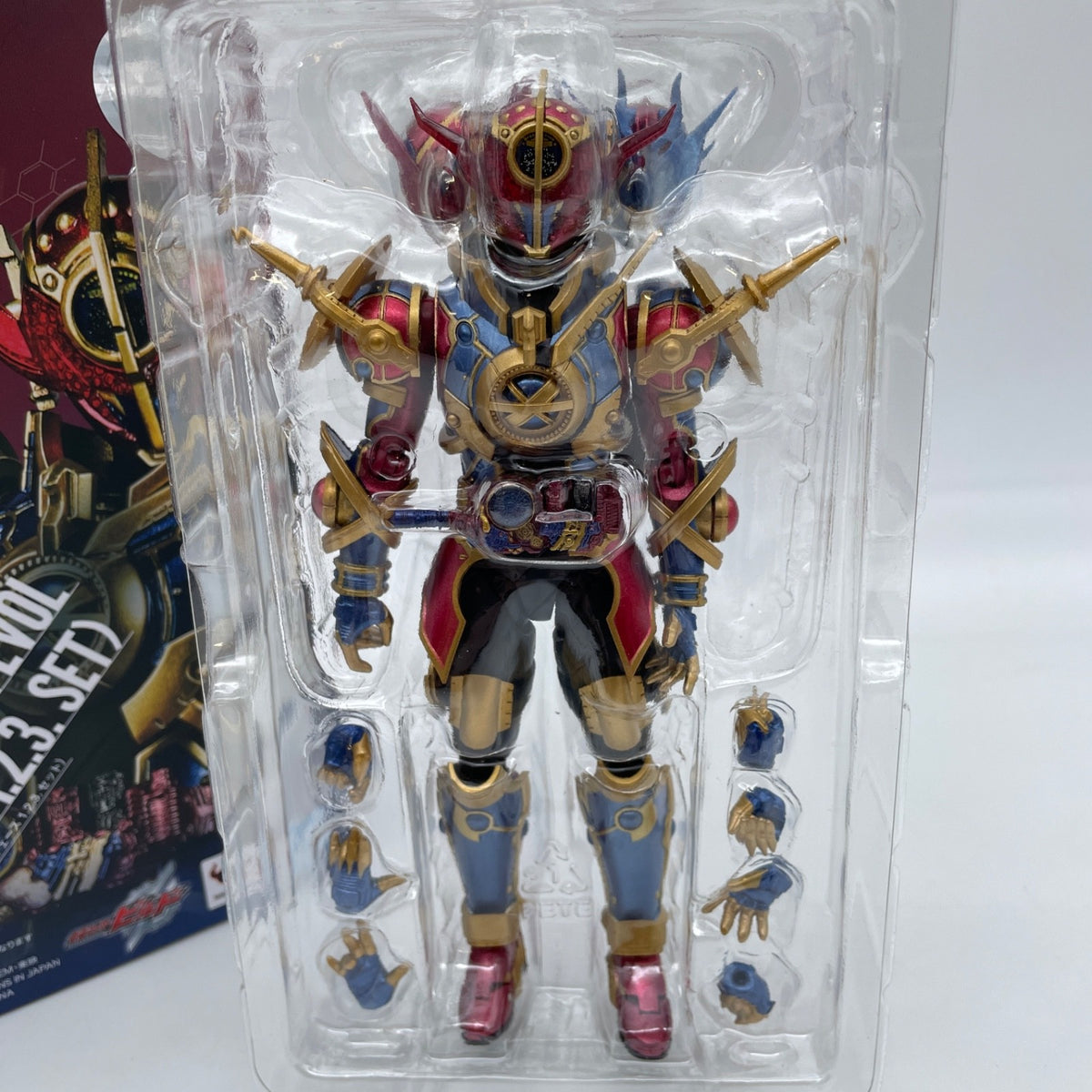 S.H.Figuarts Kamen Rider Build Kamen Rider Evol Phase 1.2.3.set Figure BANDAI