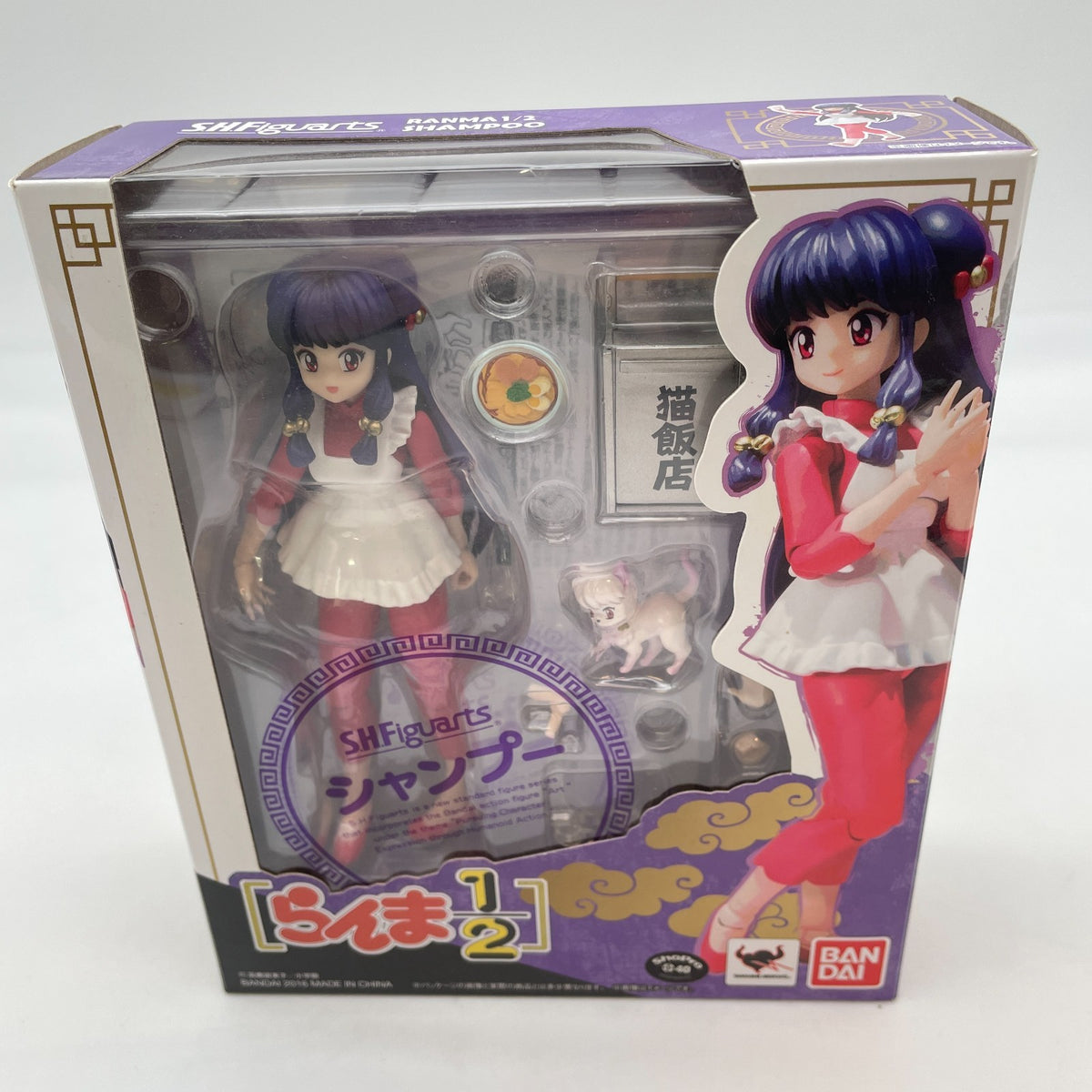 BANDAI S.H. Figuarts Ranma 1/2 Shampoo Action Figure Japan Import