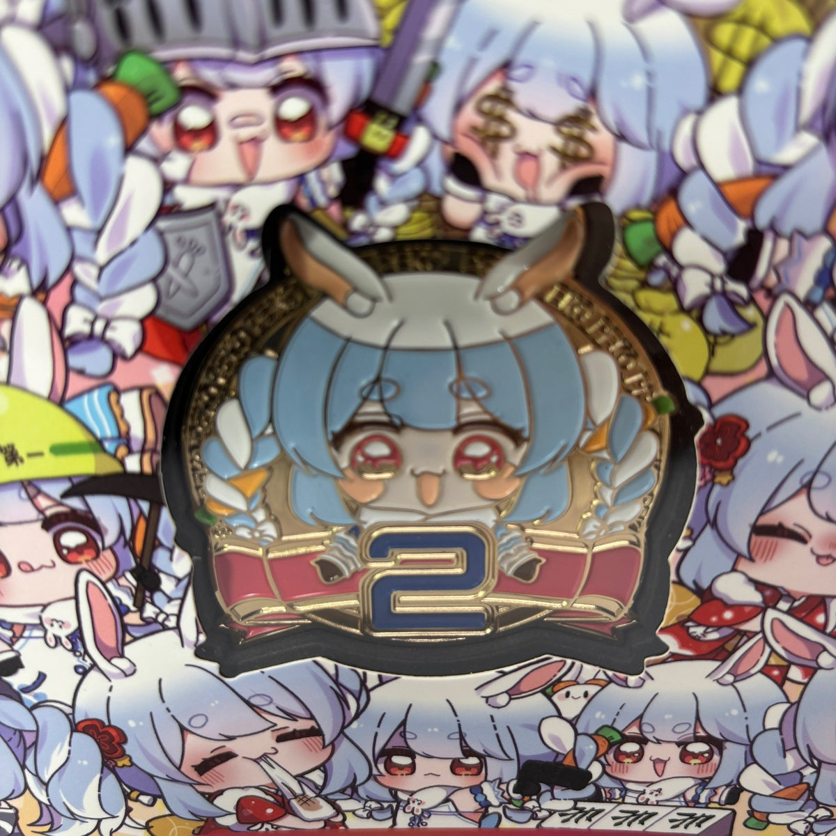 Virtual YouTuber Hololive Pekora Usada Medal 2nd Anniversary