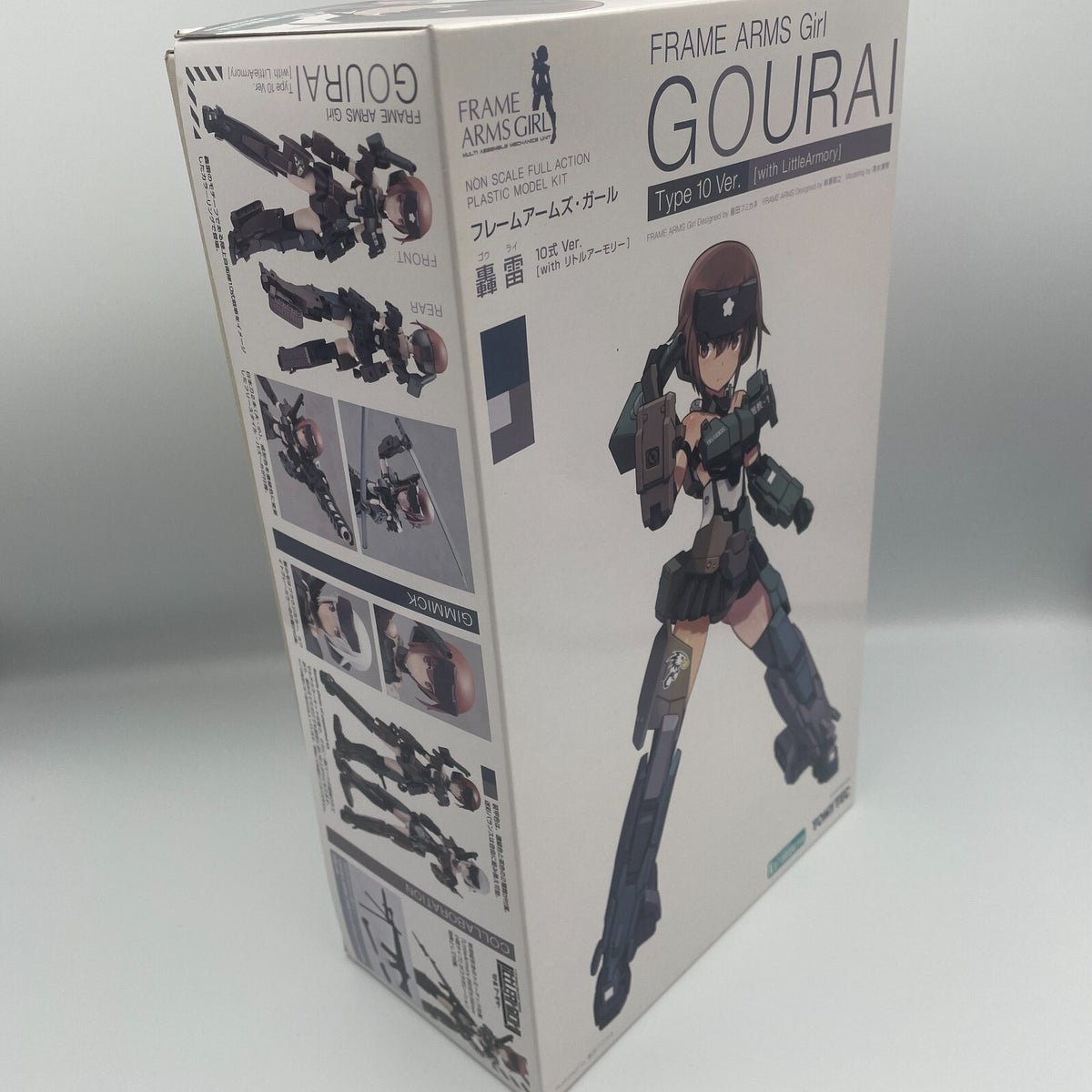 Frame Arms Girl Gourai Type 10 Ver. with LittleArmory Plastic Model Kit