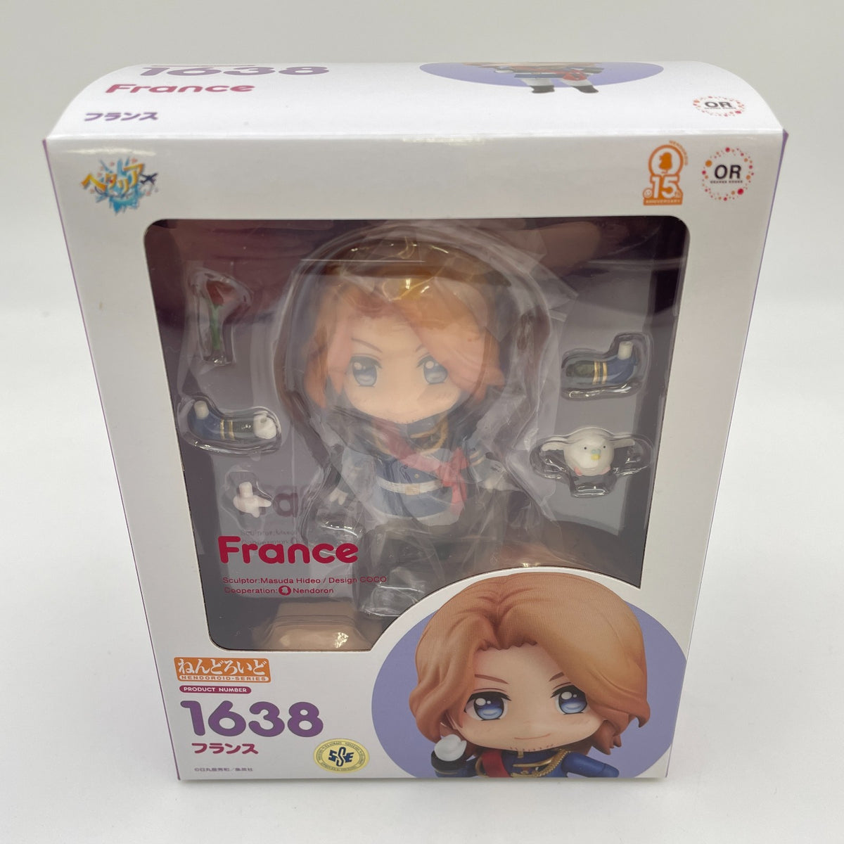 Nendoroid Hetalia World Stars France Action Figure #1638 Orange Rouge