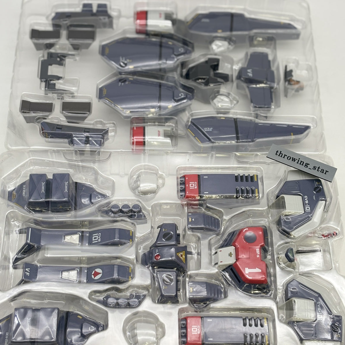 BANDAI Armored parts set for DX Chogokin Super Dimension Fortress Macross VF-1J
