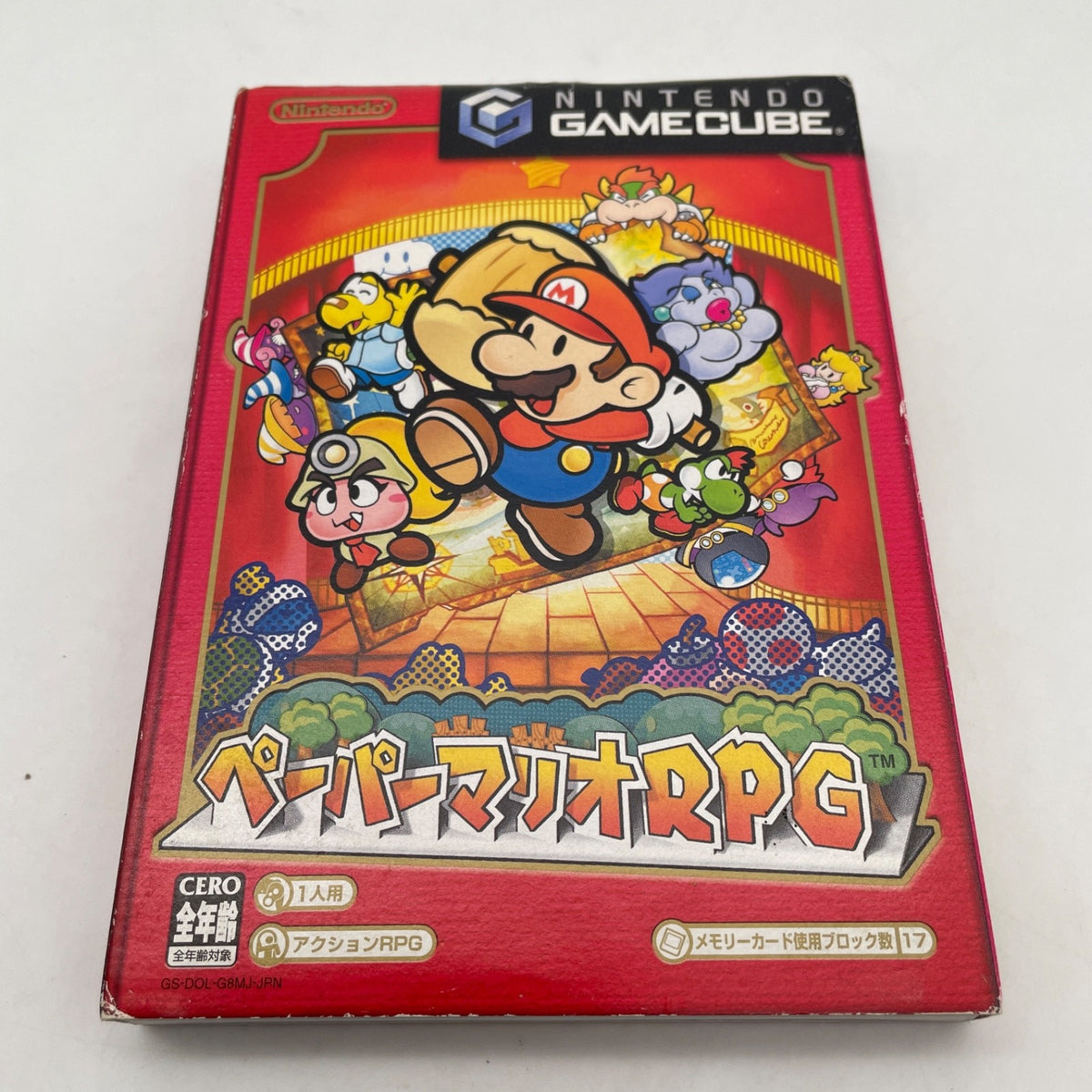 Nintendo Game cube Paper Mario RPG GCN Action Game Japan Import