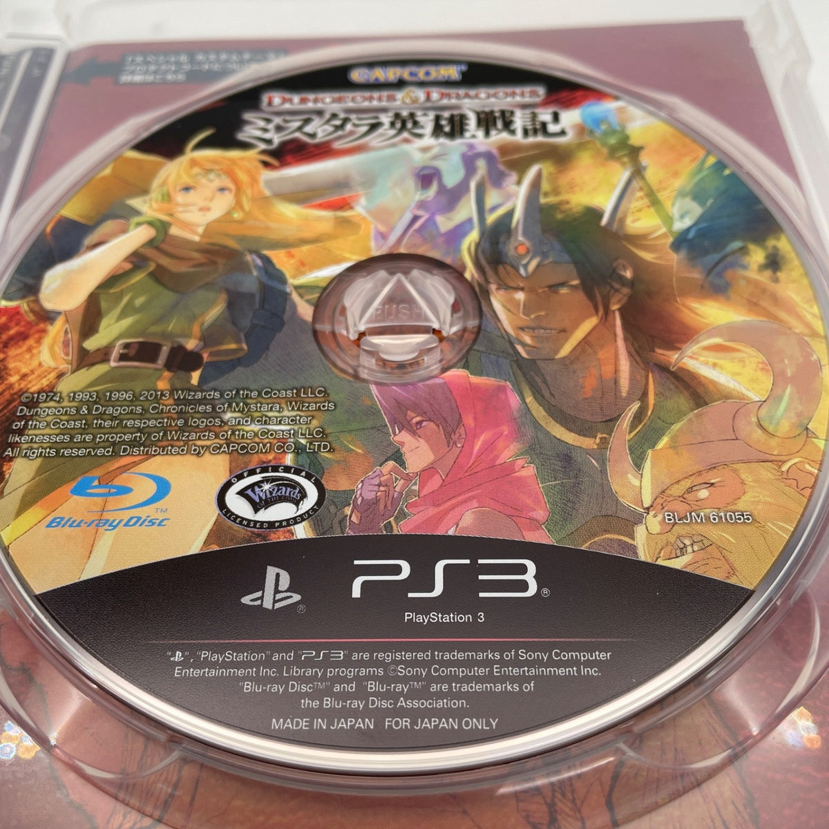 PS3 Dungeons & Dragons Chronicles Of Mystara D&D CAPCOM PlayStation 3 Japan