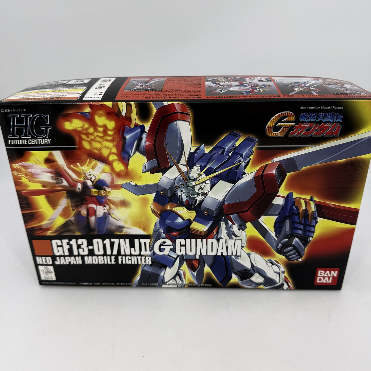 GF13-017NJII 1/144 G Gundam Mobile Fighter G Gundam BANDAIHGFC w/box