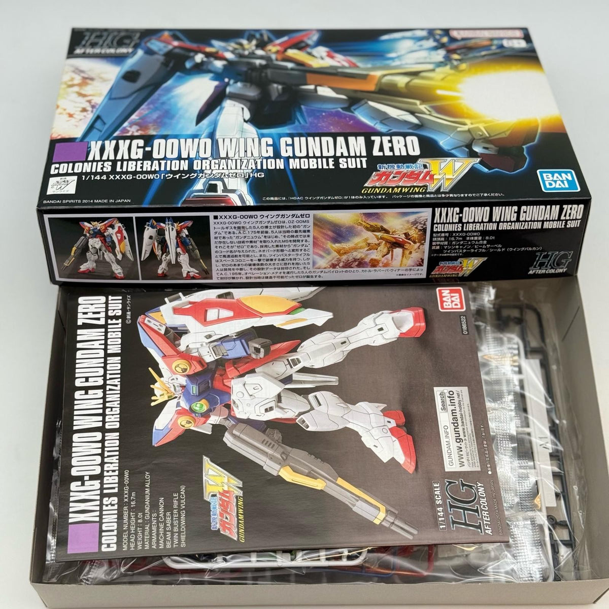 1/144 HGAC XXXG-00W0 Wing Gundam Zero Model Kit BANDAI