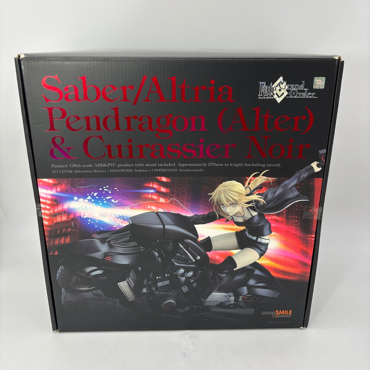 Fate/Grand Order Saber Altria Cuirassier Noir Pendragon (Alter) Figure GSC