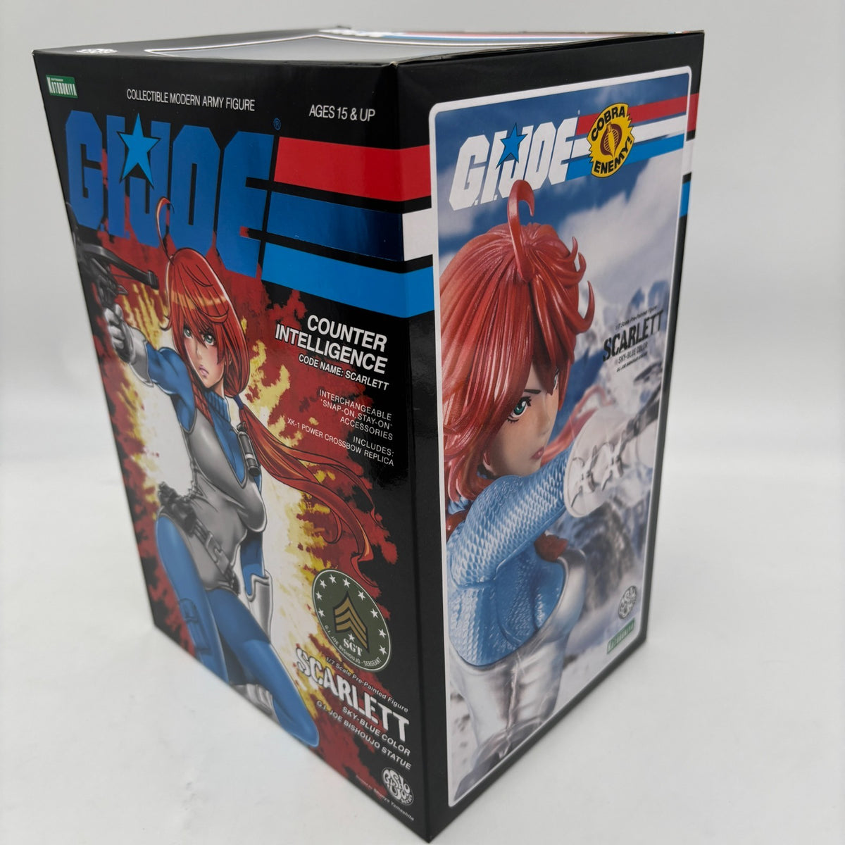 BISHOUJO G.I. JOE A Real American Hero Scarlet Skyblue Limited 1/7 Figure