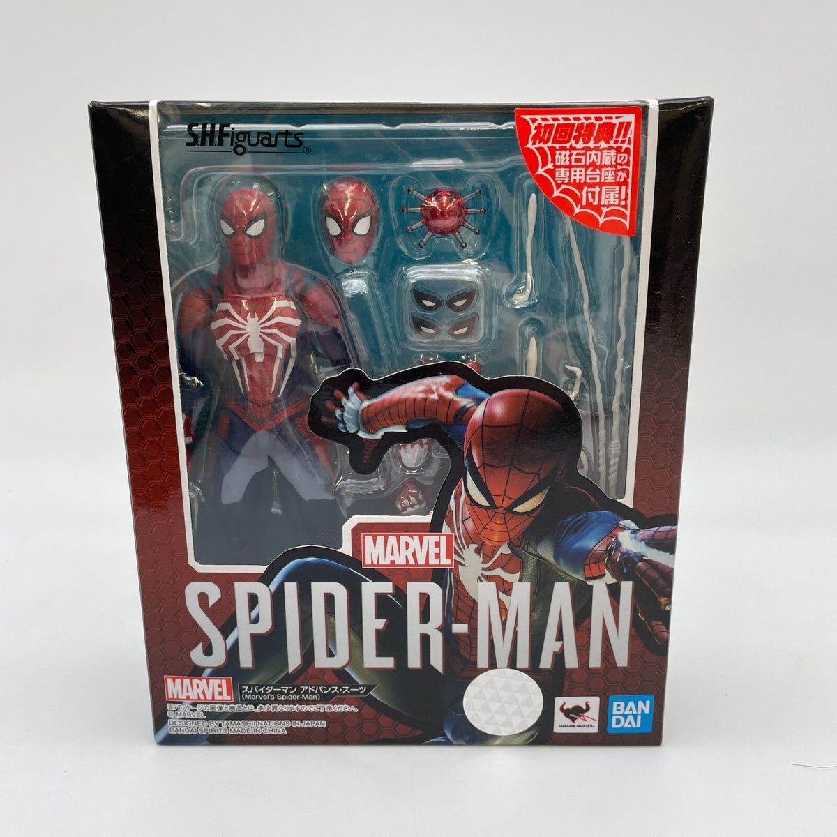 Figure Spider-Man Advanced Suit S.H.Figuarts Marvel's Japan BANDAI