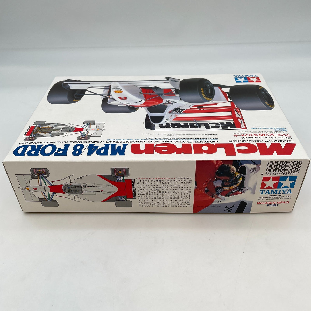 TAMIYA Grand Prix Collection No.39 1/20 McLaren MP4/8 Ford Plastic Model Kit