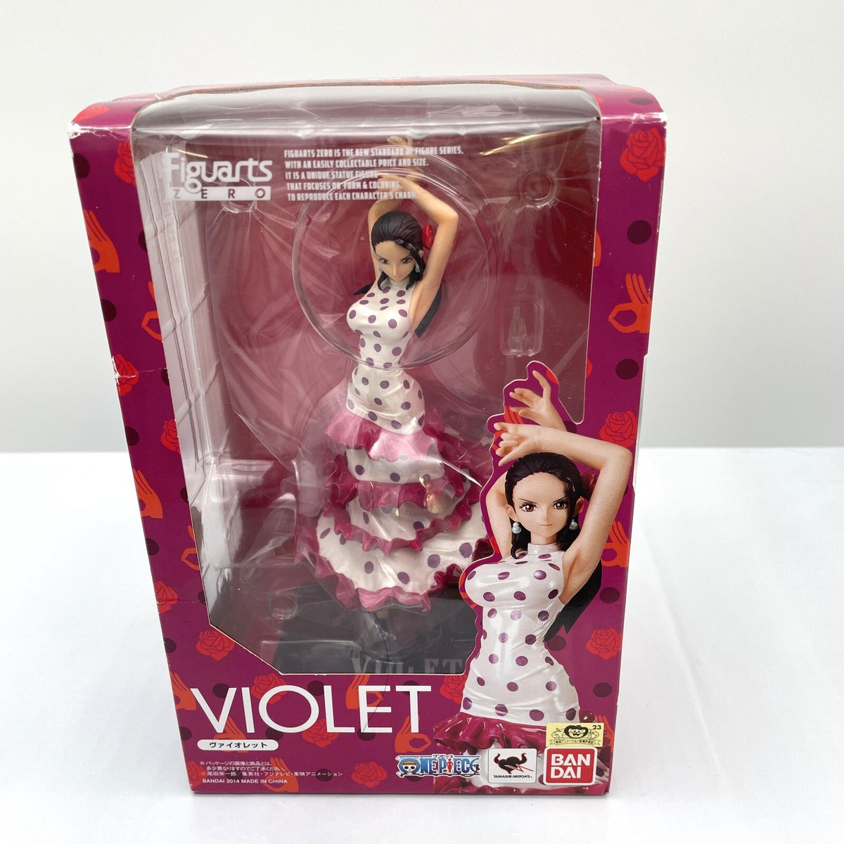 Figuarts ZERO Violet One Piece Action Figure Bandai Tamashii Nations Japan Toy