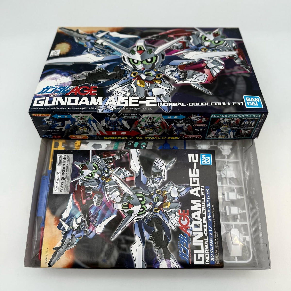 Bandai BB #371 Gundam Age-2 Normal Double Bullet SD Model Kit japan
