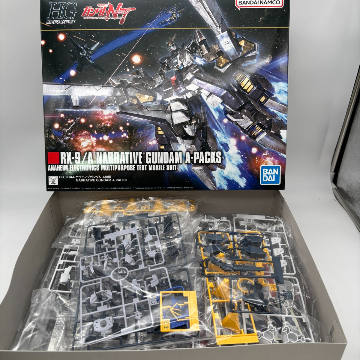 1/144 HGUC Mobile Suit Gundam NT Narrative Gundam A Equipment BANDAI