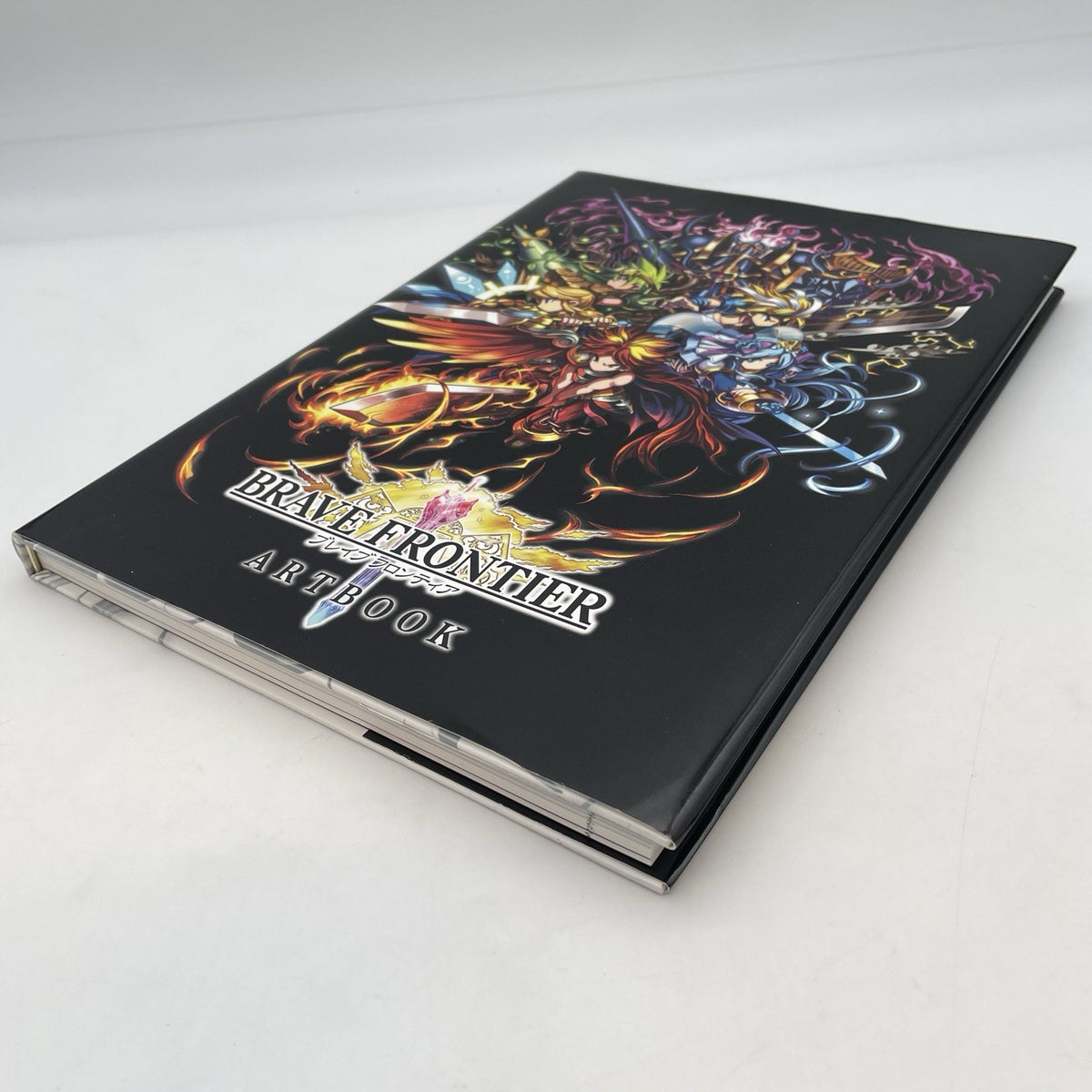 BRAVE FRONTIER Official Art Book Japan Game Illustration RPG Character Monster