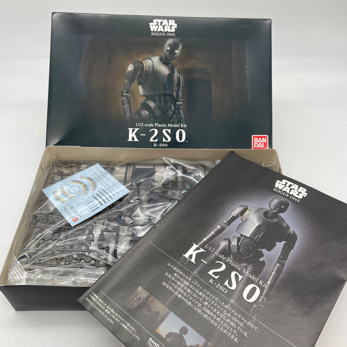 Star Wars K-2SO 1/12 scale plastic model kit BANDAI Japan Toy