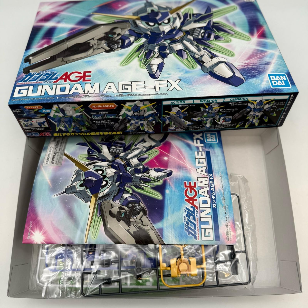 Bandai Hobby BB#376 Gundam AGE-FX SD Model Kit japan