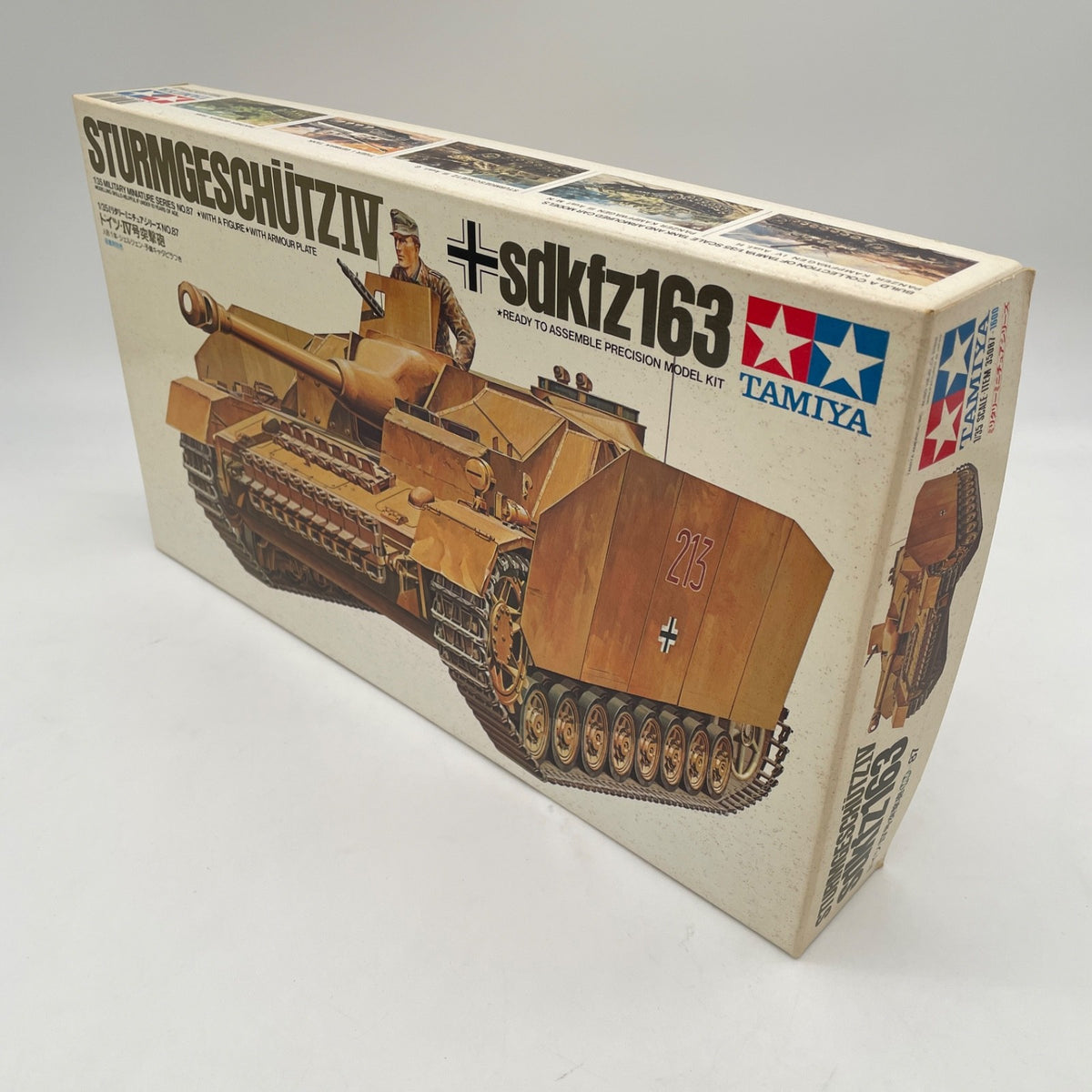 1/35 Tamiya German StuG IV Assault Gun WWII Plastic Model Kit No87 JAPAN