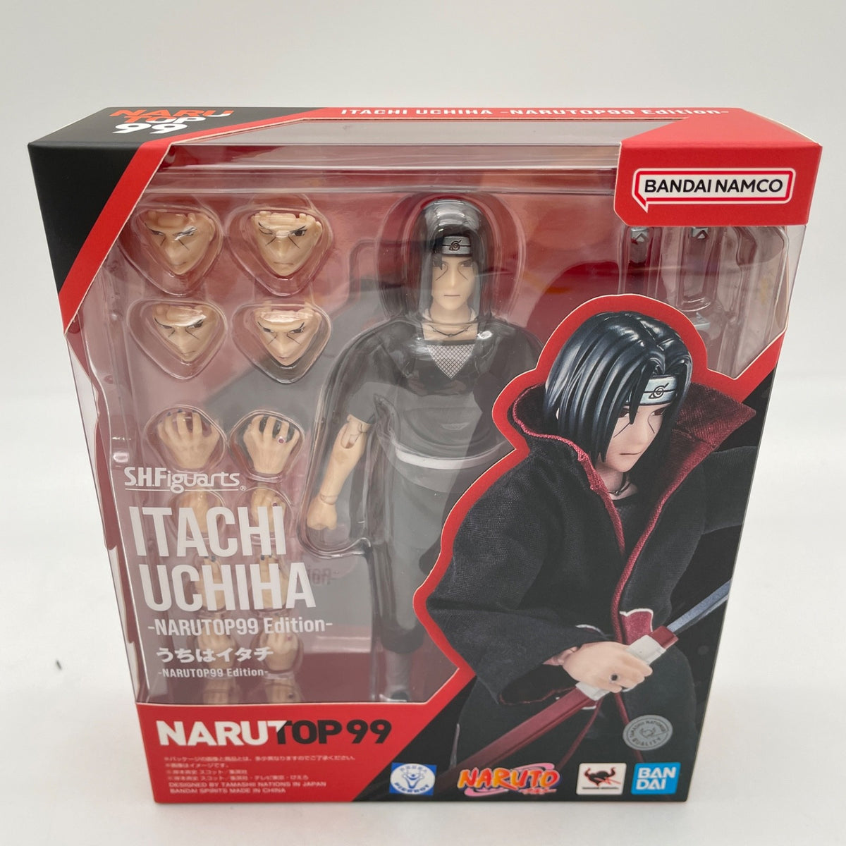 S.H.Figuarts NARUTO Itachi Uchiha NARUTOP99 Edition Action Figure Bandai