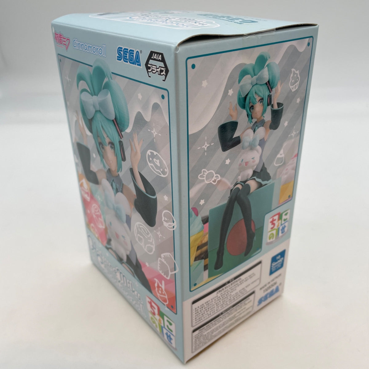 SEGA Hatsune Miku CINNAMOROLL Premium Chokonose Figure SANRIO